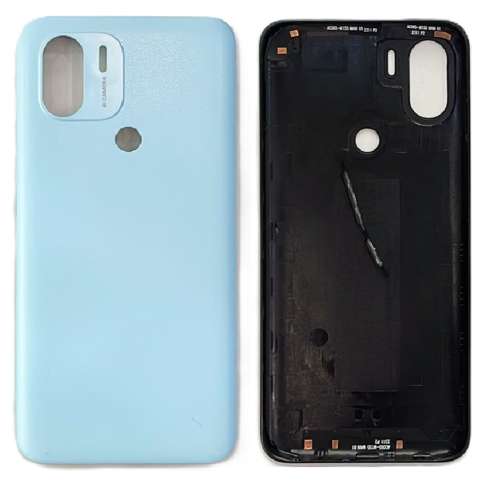 Compatible Replacement Xiaomi Redmi A1 / A2 Plus Back Panel Battery Cover Replacement – Blue, Green & Black Color: BLUE